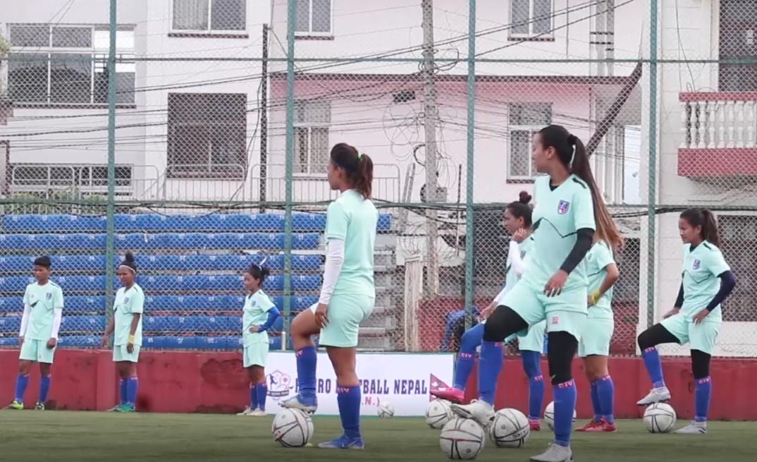 मौका सदुपयोग गर्न महिला फुटबल टोली तयार